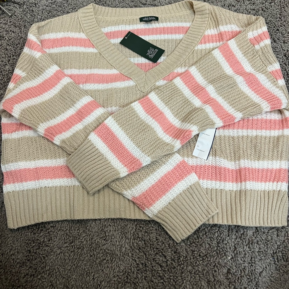 Long sleeve sweater